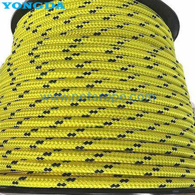 Cuerda trenzada de filamento de poliéster de alta tensión 48 mm 6 hilos
