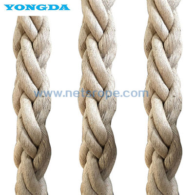 Cuerda blanca del sisal 8-Strand de GB/T 15029-2009
