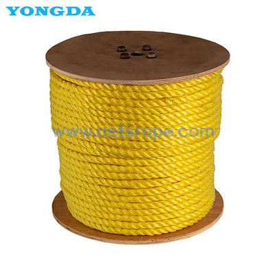 3-Strand polipropileno Marine Rope Polypropylene Braided Rope