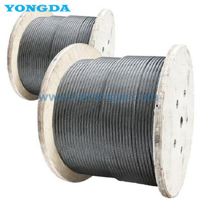 3 x 19 galvanizaron cuerdas de alambre de acero 28m m para la barandilla de la carretera