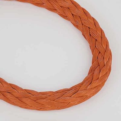 Línea de cuerda UHMWPE de poliéster combinado doble trenzado para remolque y amarre de buques