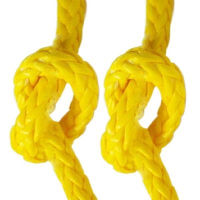 Línea de cuerda UHMWPE de poliéster combinado doble trenzado para remolque y amarre de buques