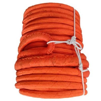 Cuerdas de amarre marinas UHMWPE de alta resistencia y peso ligero 8 hebras