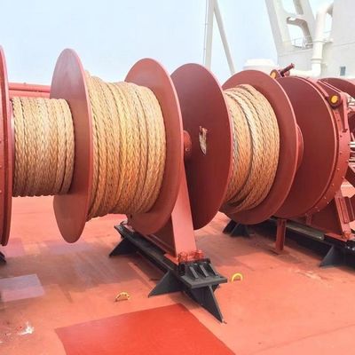 Cuerdas de amarre marinas UHMWPE de alta resistencia y peso ligero 8 hebras