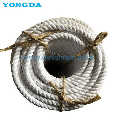 cuerda blanca del sisal 3-Strand
