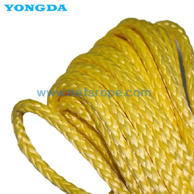 Cuerdas de fibra de polipropileno de 12 hebras de monofilamento con cuerdas marinas ligeras, de alta resistencia y resistentes a los rayos UV